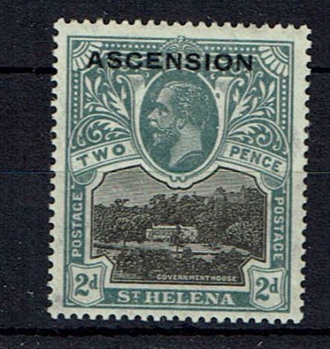 Image of Ascension SG 4b VLMM British Commonwealth Stamp